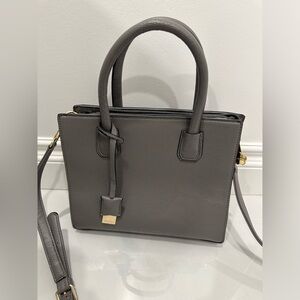 Grey crossbody bag